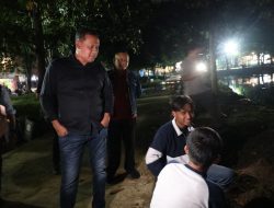 Pantau Danau Duta Harapan Malam Hari, Wali Kota Bekasi Perintahkan Penambahan Penerangan