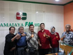 Wawali Harris Bobihoe Sapa Pendengar Camajaya FM, Paparkan Program Kota Bekasi
