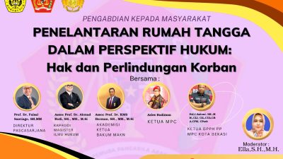 Sinergi Tiga Lembaga Perkuat Edukasi Hukum Penelantaran Rumah Tangga di Bekasi