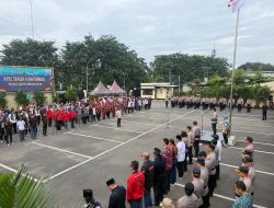 Ketum Somasi Pimpin Apel Siaga Kamtibmas Bersama Polres
