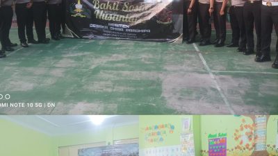Bakti Sosial Siswa SIP 55 di Bekasi, Perkuat Kedekatan Polri dengan Masyarakat