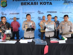 Polres Metro Bekasi Kota Ungkap Spesialis Pencurian Rumah Kosong di Jatiasih, Lima Tersangka Diringkus