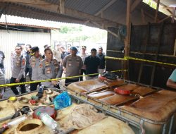 Polda Lampung Bongkar Sindikat Penimbunan BBM Ilegal di Pesawaran, Potensi Kerugian Negara Capai Rp160 Miliar 