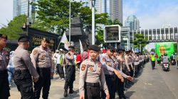 Kawal Aksi Tani Merdeka, Polda Metro Jaya Kedepankan Pendekatan Humanis Polwan