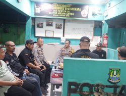 Kunjungan Kanit Bimas, Perkuat Peran PokdarKamtibmas Jaga Keamanan Medansatria