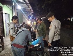 Polsek Medan Satria Intensifkan Patroli Jaga Kamtibmas Tetap Kondusif