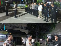 Polsek Medan Satria Tingkatkan Patroli dan Razia Stasioner, Kawal Keamanan Wilayah Hukum