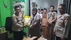 Santunan Anak Yatim “Jumat Berkah” Polsek Medansatria di Asrama Cinta Yatim dan Dhu’afa