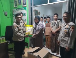 Santunan Anak Yatim “Jumat Berkah” Polsek Medansatria di Asrama Cinta Yatim dan Dhu’afa