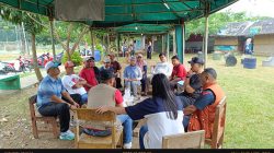 Pokdarwis kalibarubcamat medan satria sinergi kembangkan wisata danau indah