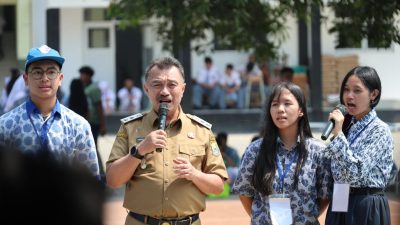 Dihadiri Wakil Wali Kota, Kemeriahan MPLS SMAN 10 Kota Bekasi Diwarnai Parade DEMOS Extravaganza