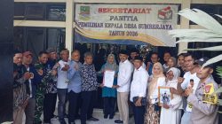 Diantar Ratusan Pendukung, Fajar Shodik Mantapkan Langkah Menuju Pilkades Sumberjaya 2026