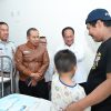 Pastikan Pelayanan Maksimal, Direksi Jasa Raharja Tinjau Korban Kebakaran KM Mutiara Sentosa II  