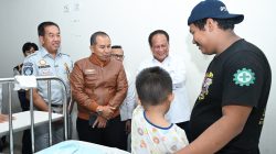Pastikan Pelayanan Maksimal, Direksi Jasa Raharja Tinjau Korban Kebakaran KM Mutiara Sentosa II  