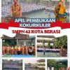 SMPN 42 Kota Bekasi Gelar Apel Pembukaan Kegiatan Kokurikuler