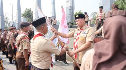 Jelang Jambore Nasional XII, 1.300 Pramuka Garuda Kota Bekasi Dikukuhkan