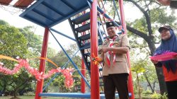 Wali Kota Bekasi Resmikan Flying Fox BPBD, Edukasi Kebencanaan Makin Menarik