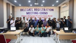 Wakil Wali Kota Bekasi Buka Delegate Registration Meeting Porprov Jabar XV Jawa Barat 2026