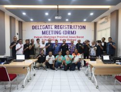 Wakil Wali Kota Bekasi Buka Delegate Registration Meeting Porprov Jabar XV Jawa Barat 2026